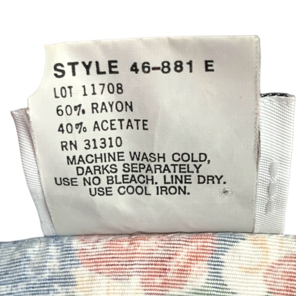 Vintage Eve Byer California Floral Crop Jacket Size 5 Small Made in USA  80s/90s - Picture 3 of 6